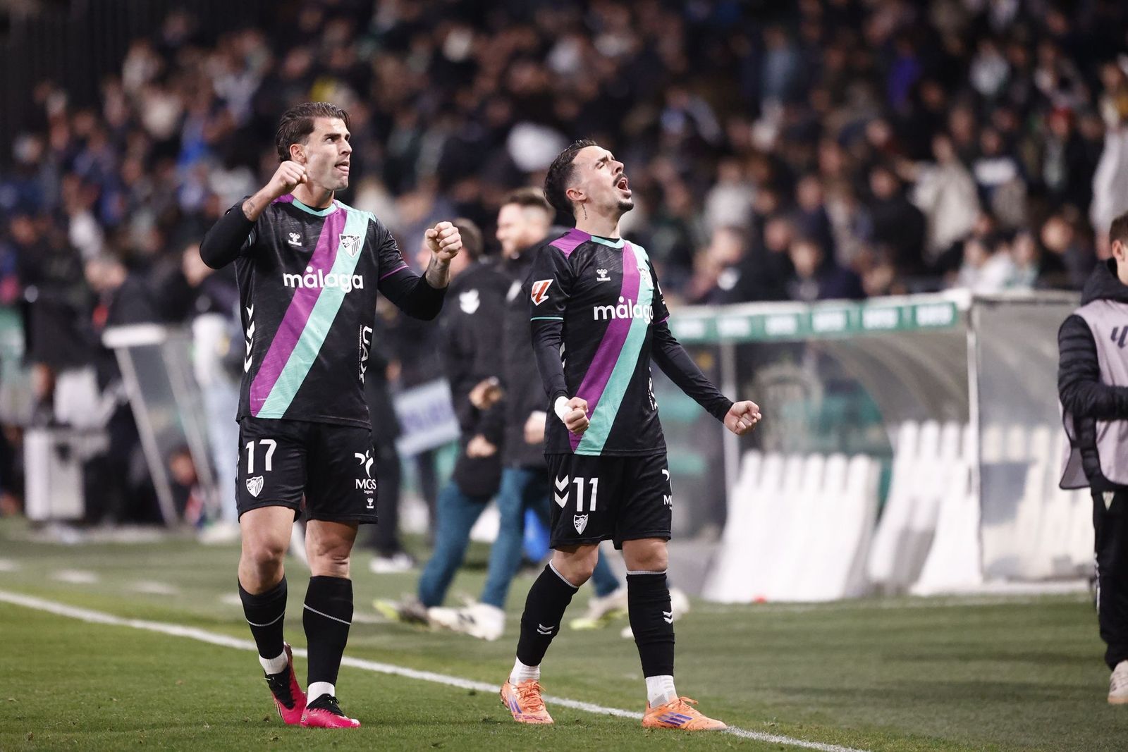 El Córdoba-Málaga CF, en fotos