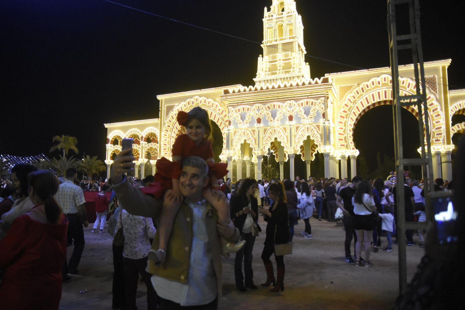 Imágenes de la primera noche de Feria