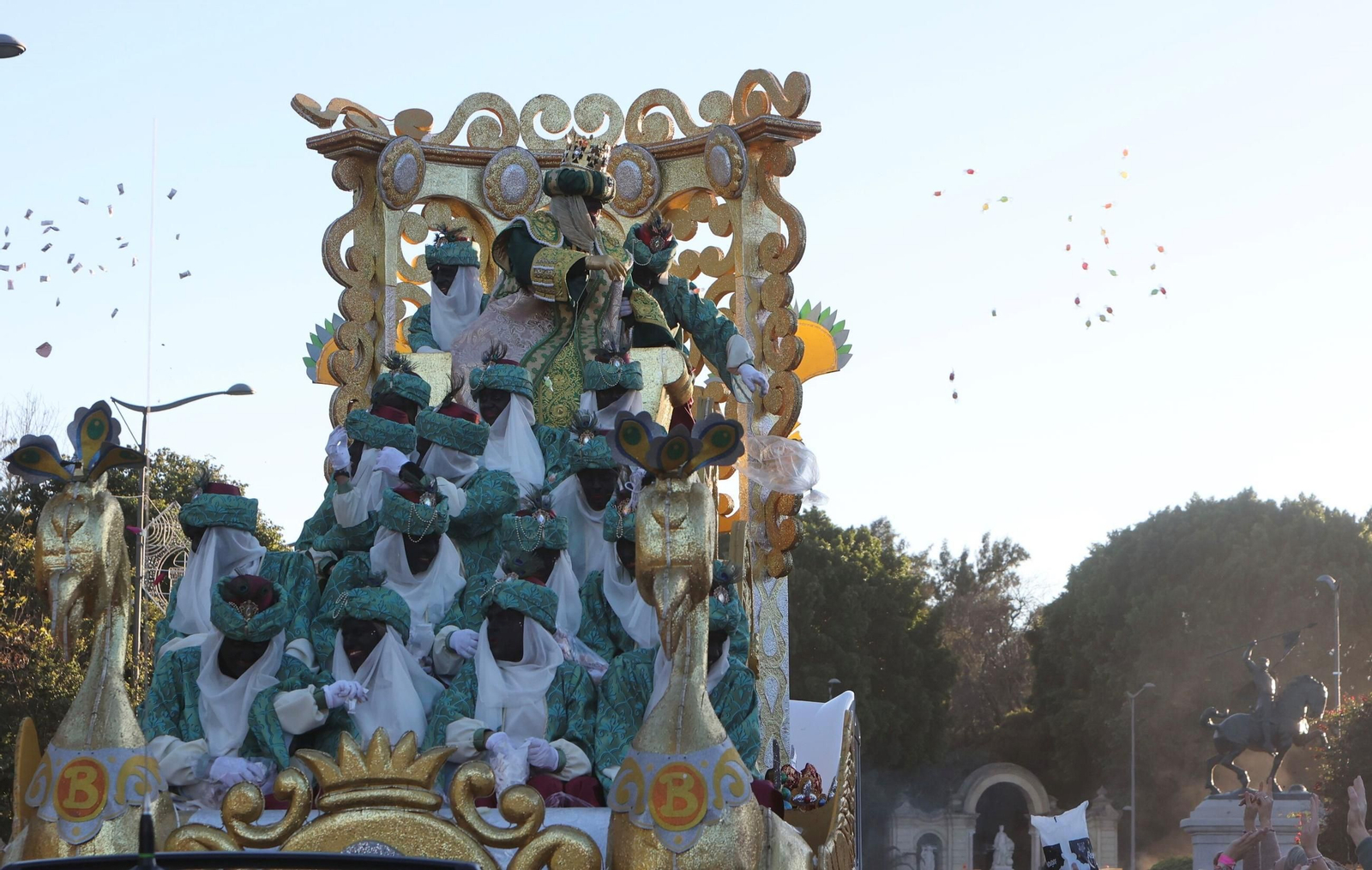 Cabalgata de los Reyes Magos del año pasado en Sevilla.