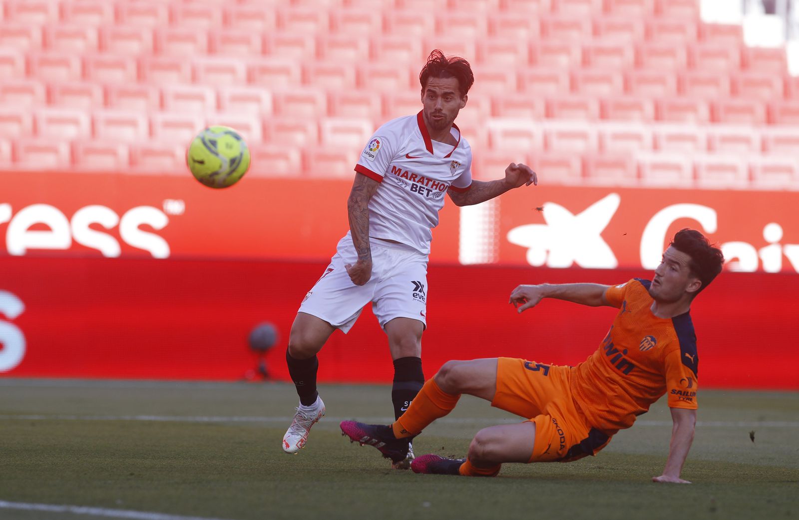 Las imágenes del Sevilla-Valencia
