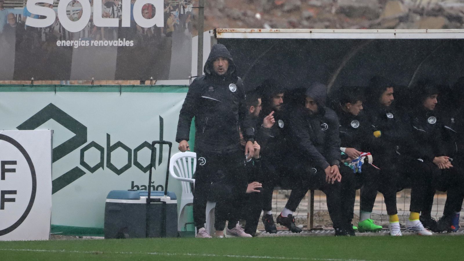 Raúl Casañ sigue las incidencias del Balona-Unionistas