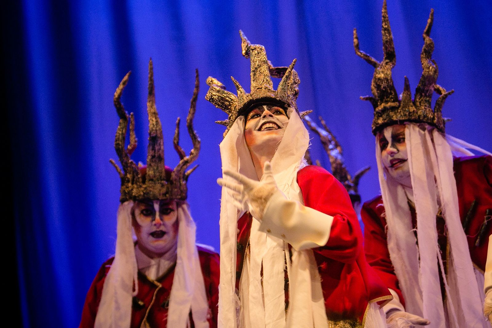 La comparsa "El último Dios"