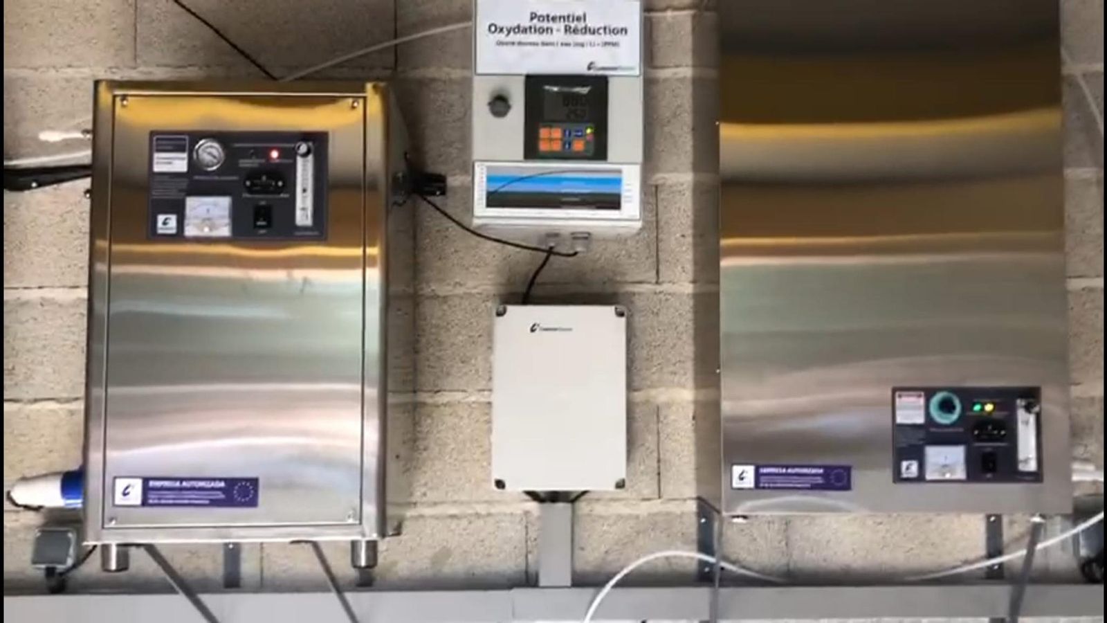 Equipo instalado en una finca almeriense.