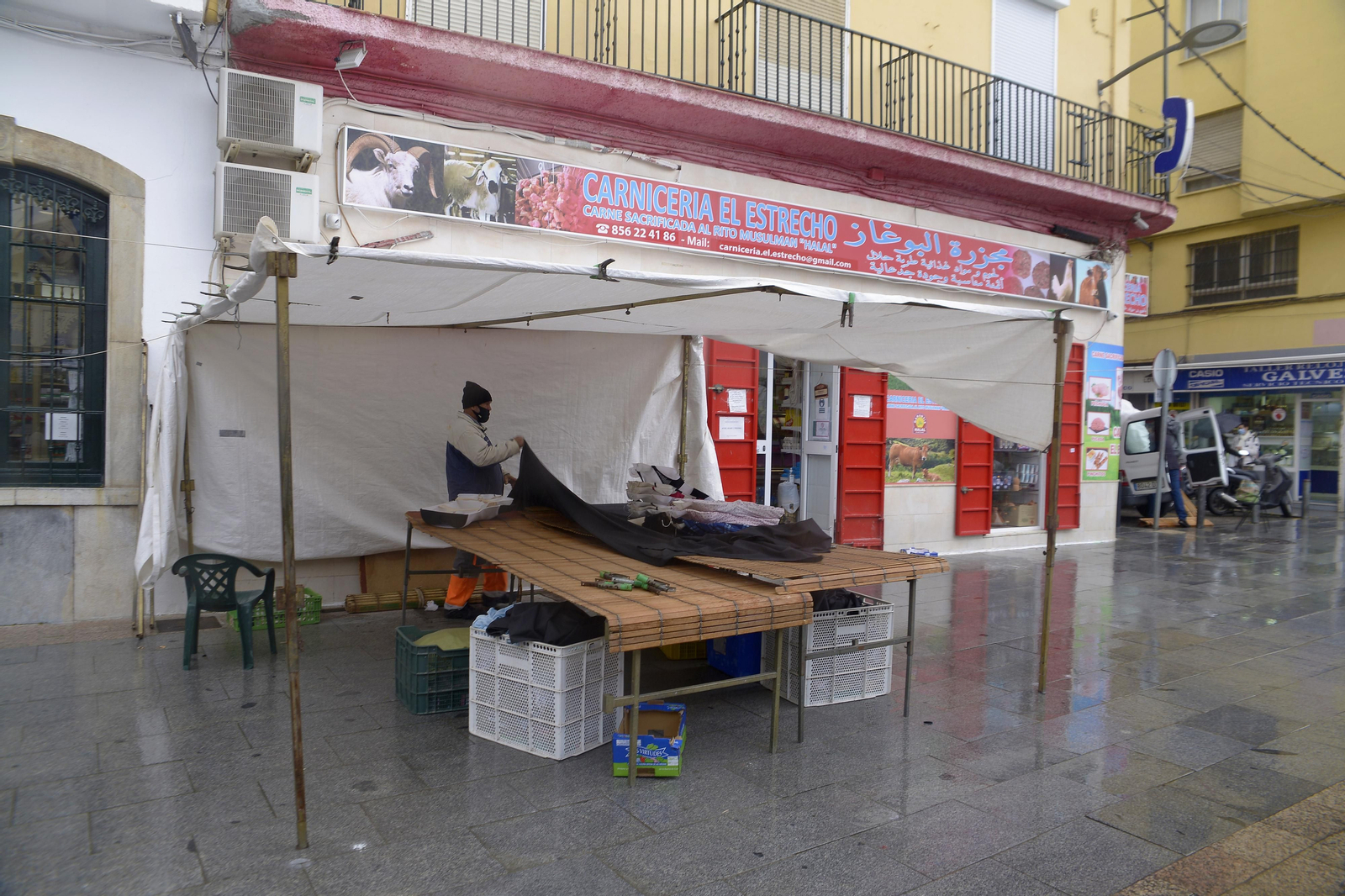Un día en el mercado de Algeciras.