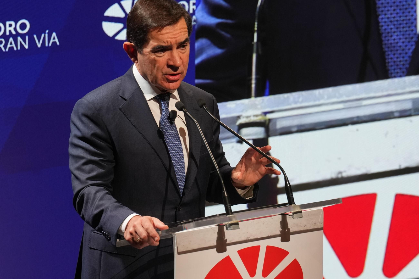 El presidente del BBVA, Carlos Torres Vila