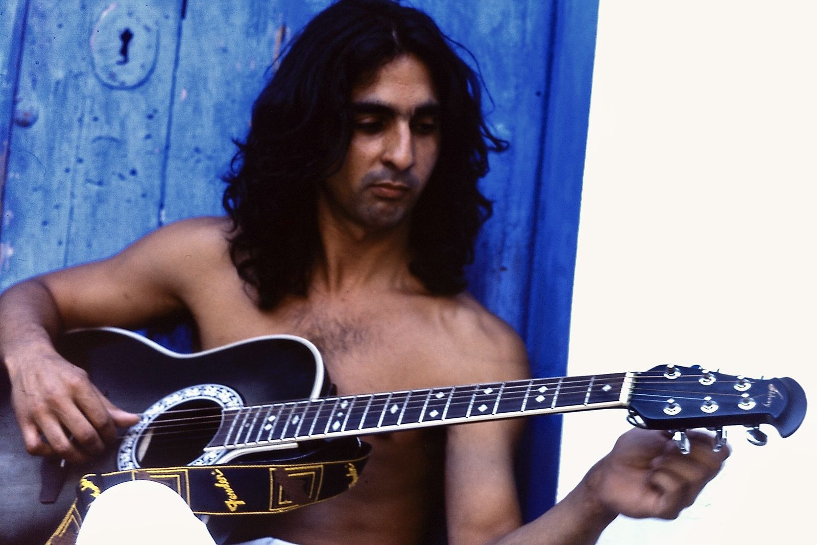 Antonio Flores en  La Virginia.