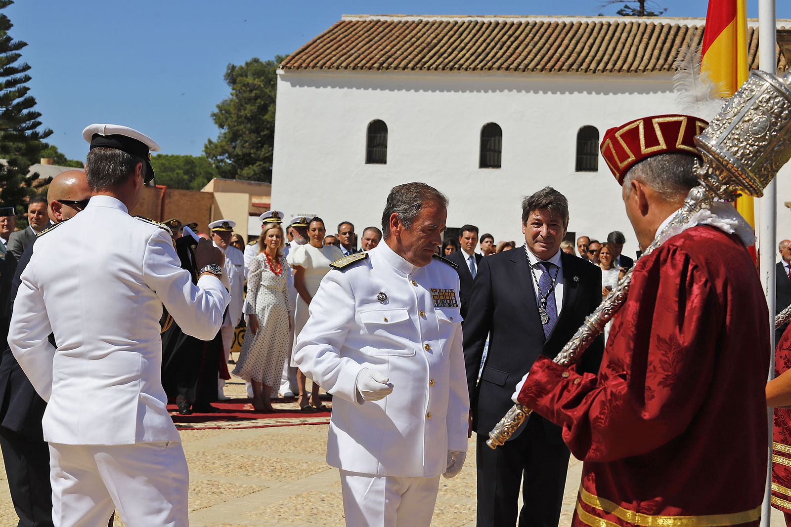 Imágenes del acto Institucional del 3 de Agosto den La Rábida