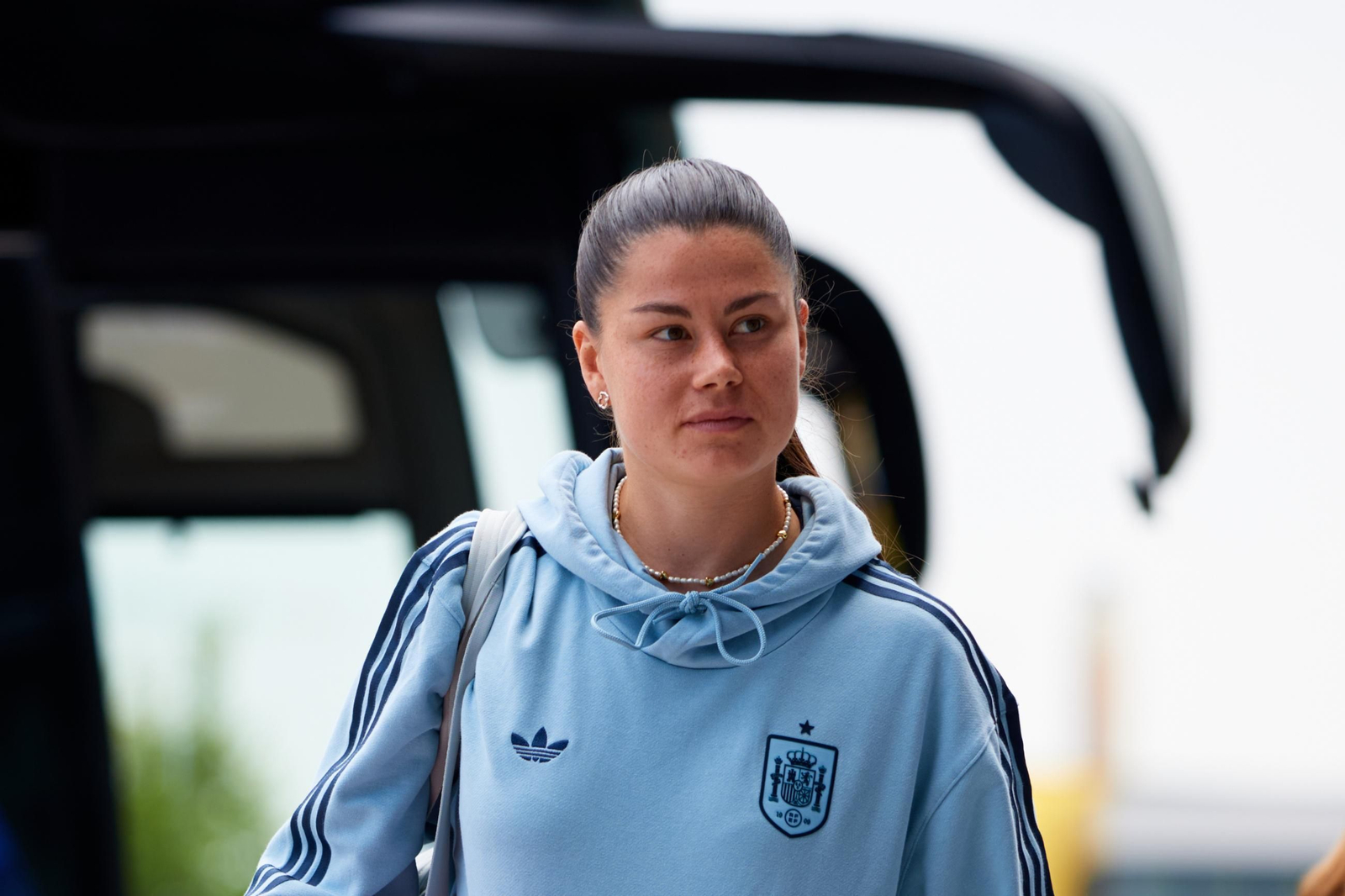 Las fotos de España antes de la final de la Eurocopa femenina