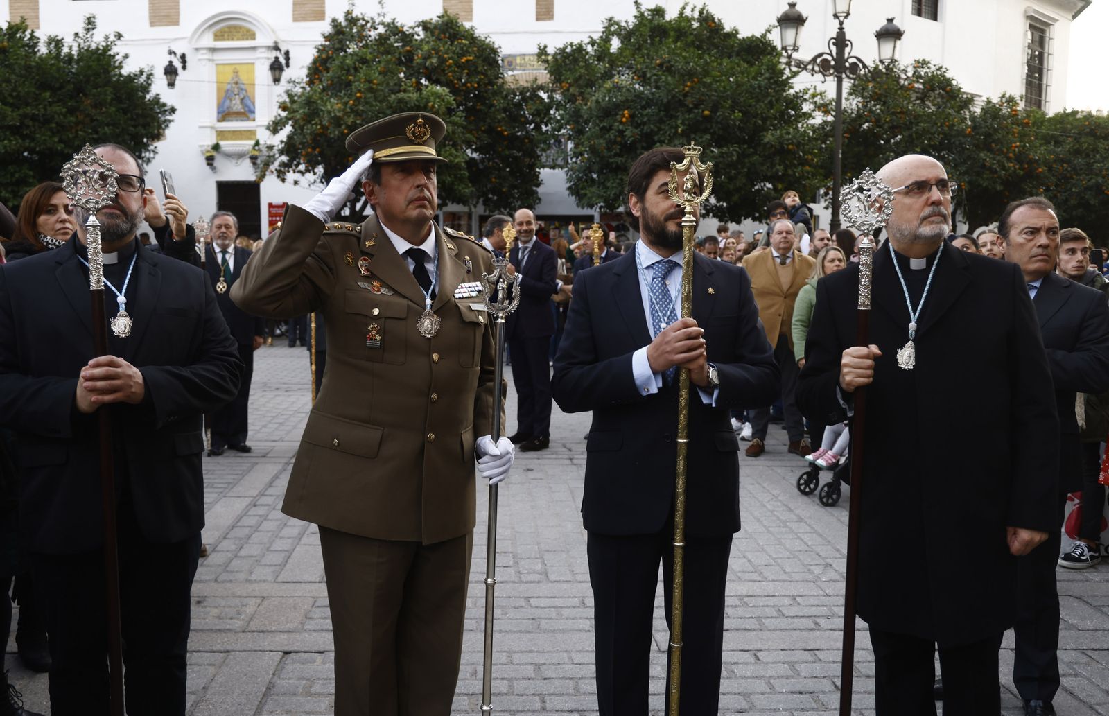 Las imágenes de la procesión de la Virgen Inmaculada Pura y Limpia