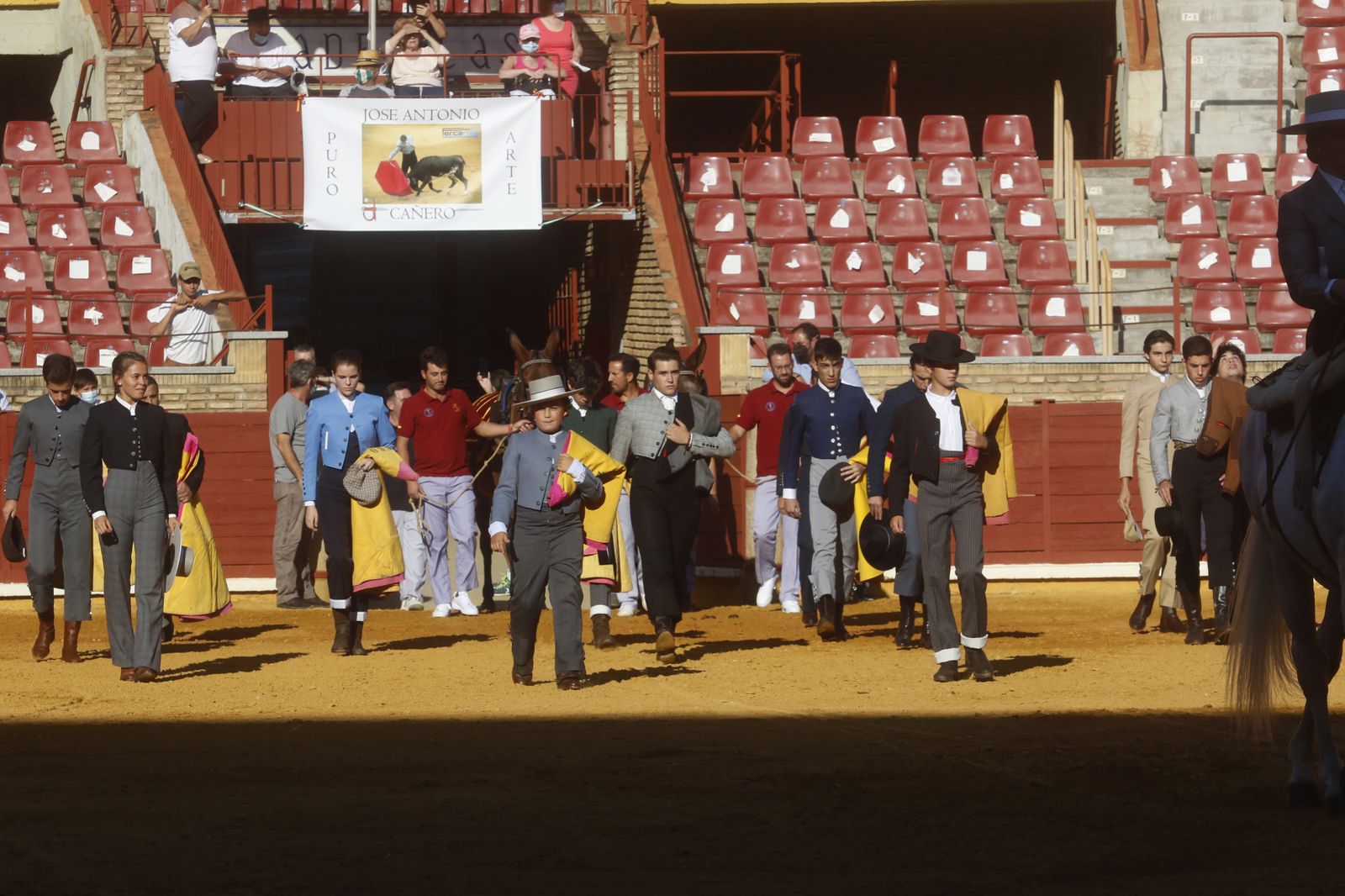 La becerrada del Círculo Taurino de Córdoba en el Coso de los Califas, en fotos