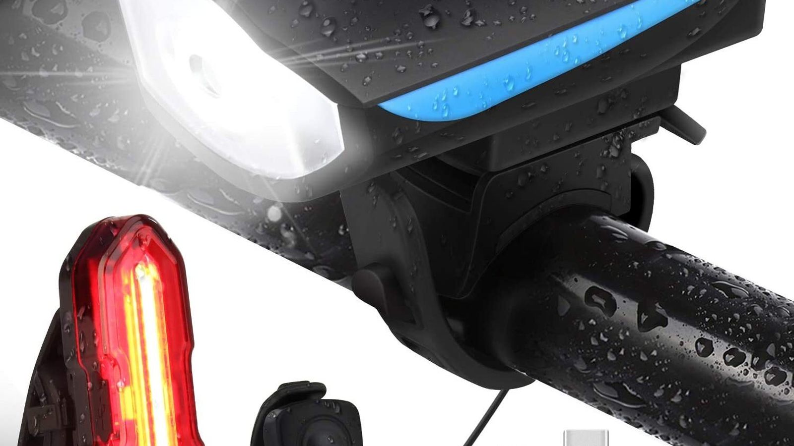 Luz Bicicleta Recargable USB