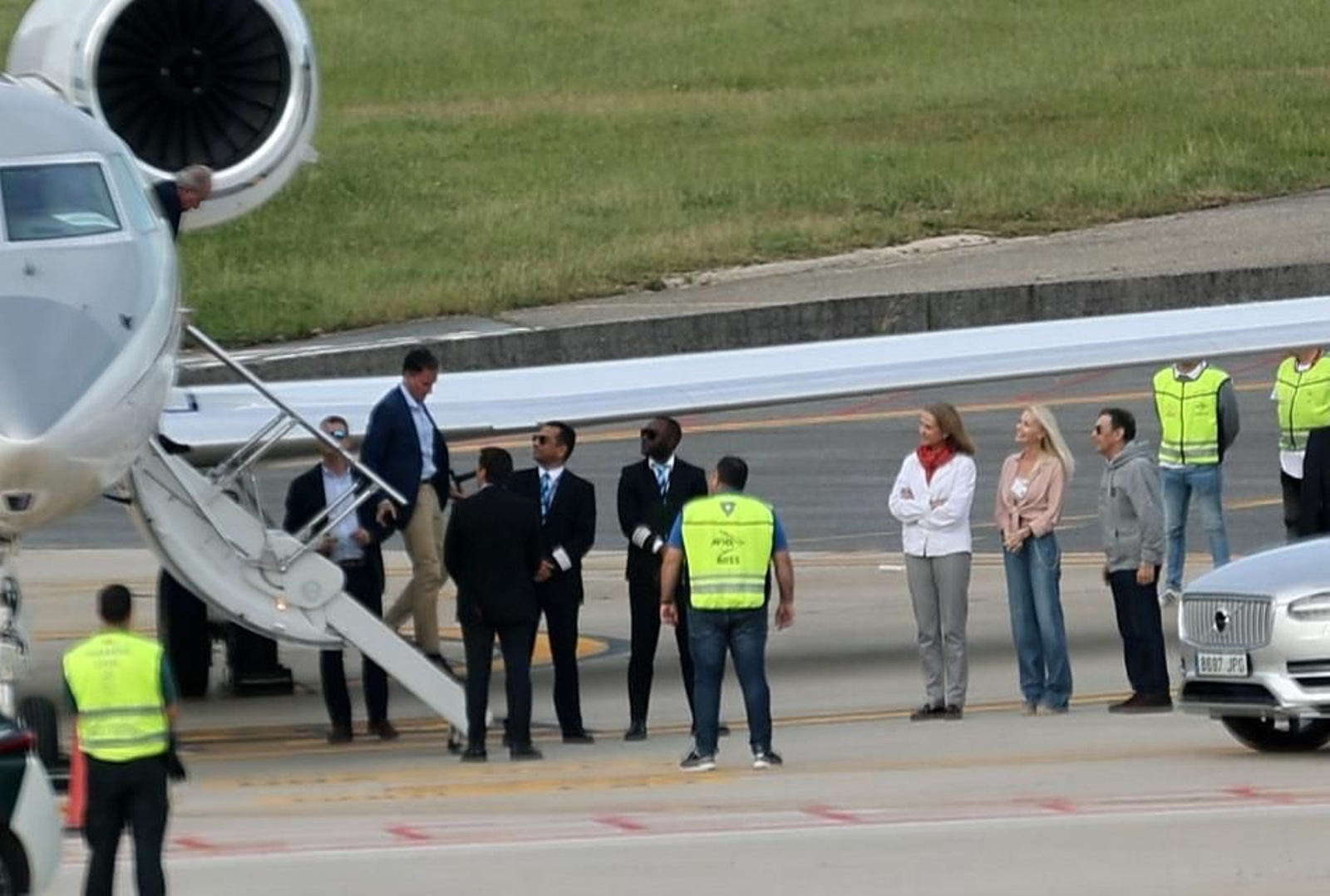 Las fotos del regreso del rey emérito a España