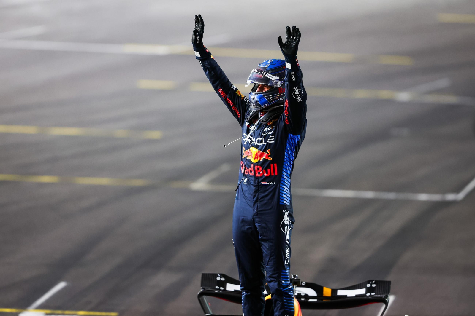 Las fotos del título mundial de Verstappen en Las Vegas