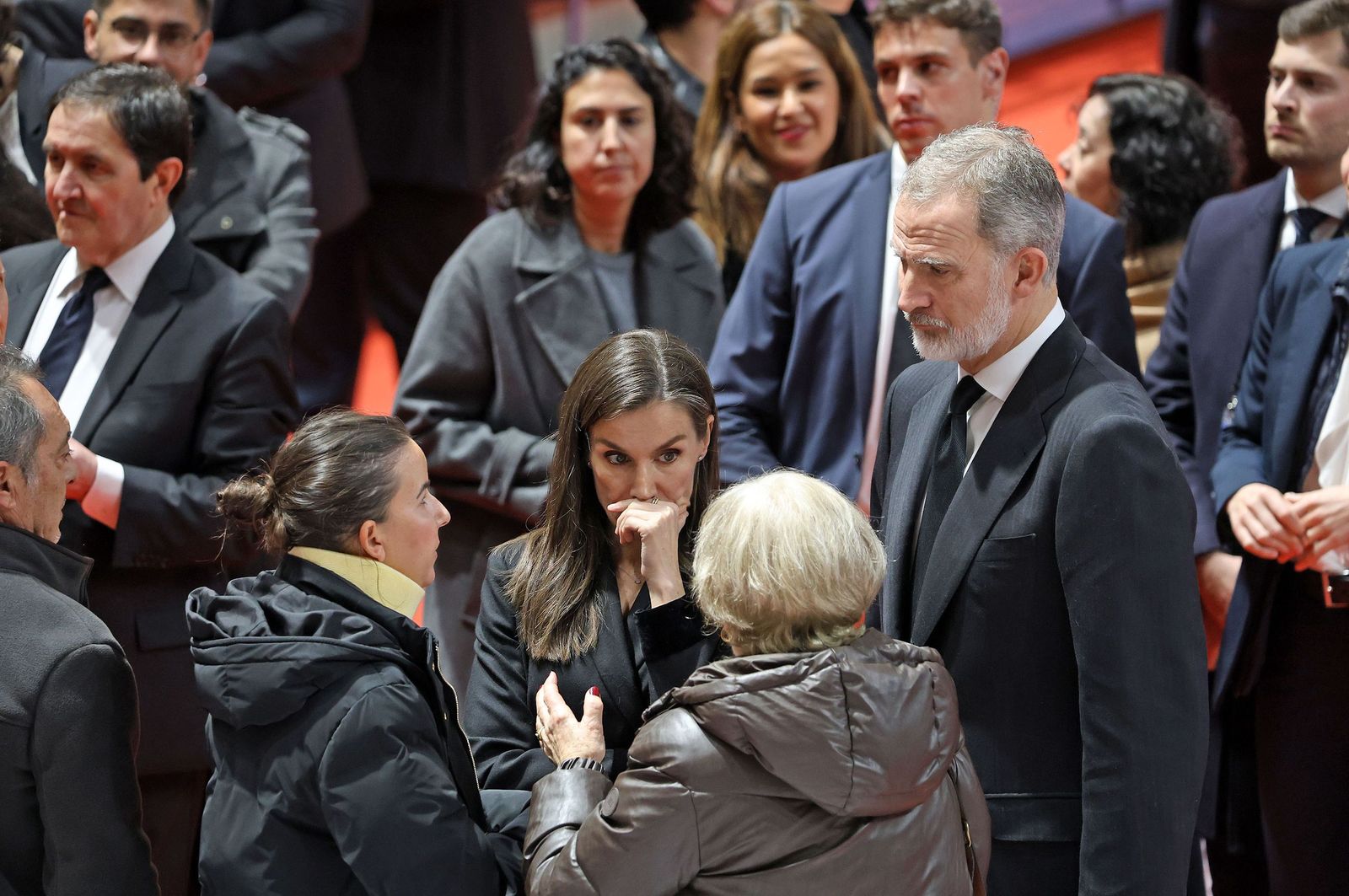Fotografías de la misa funeral por las víctimas del accidente de tren en Adamuz