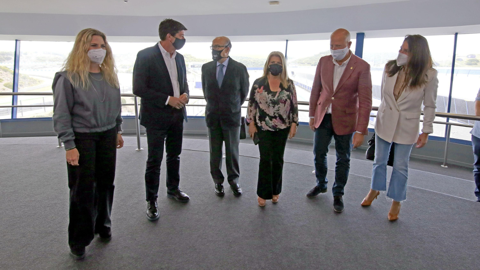 Presentación del G.P. de España en el Circuito de Jerez - Ángel Nieto