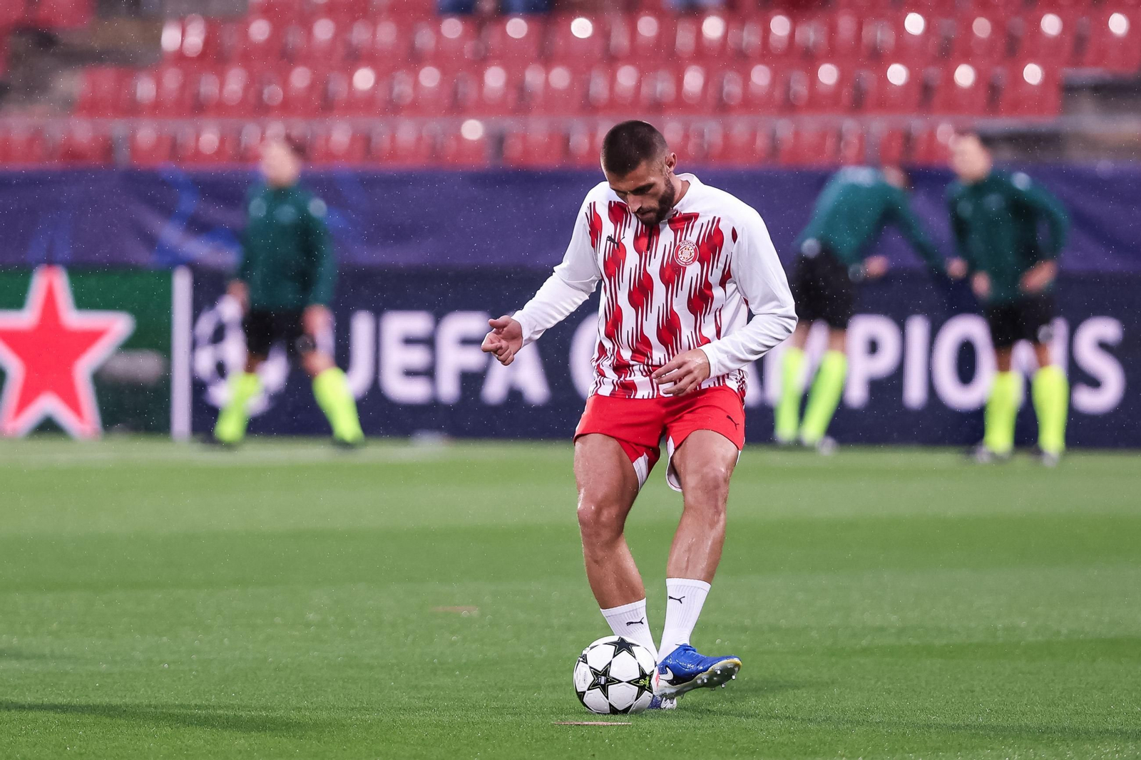 El Girona-Feyenoord de la Champions League, en fotos