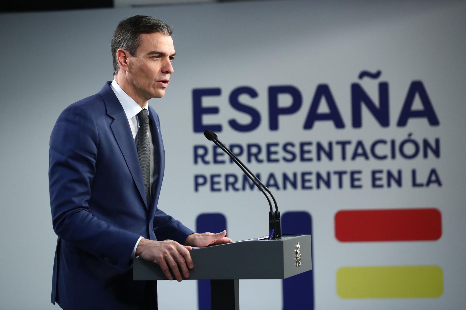 Pedro Sánchez, presidente del Gobierno.
