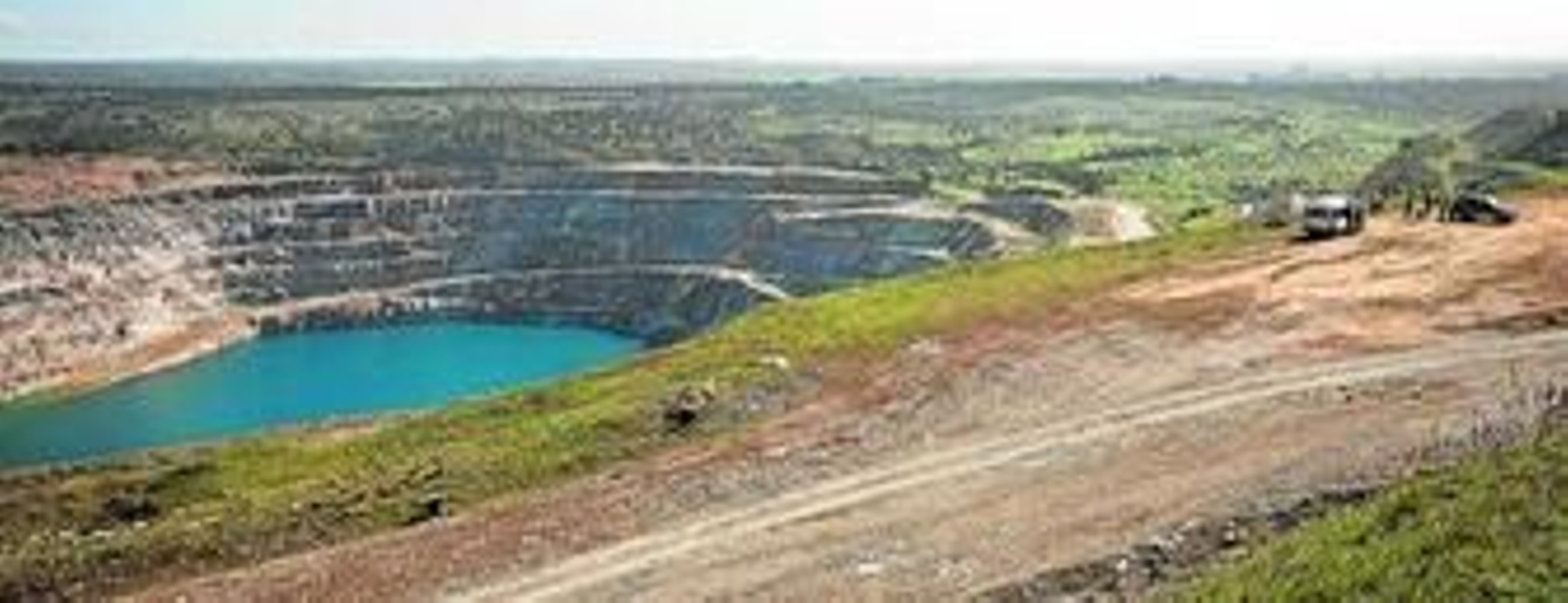 La corta de los Frailes, en la mina de Aznalcóllar.