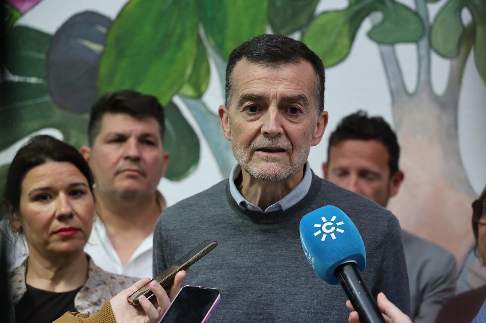 El candidato a la presidencia de la Junta por la coalición Por Andalucía, Antonio Maíllo.