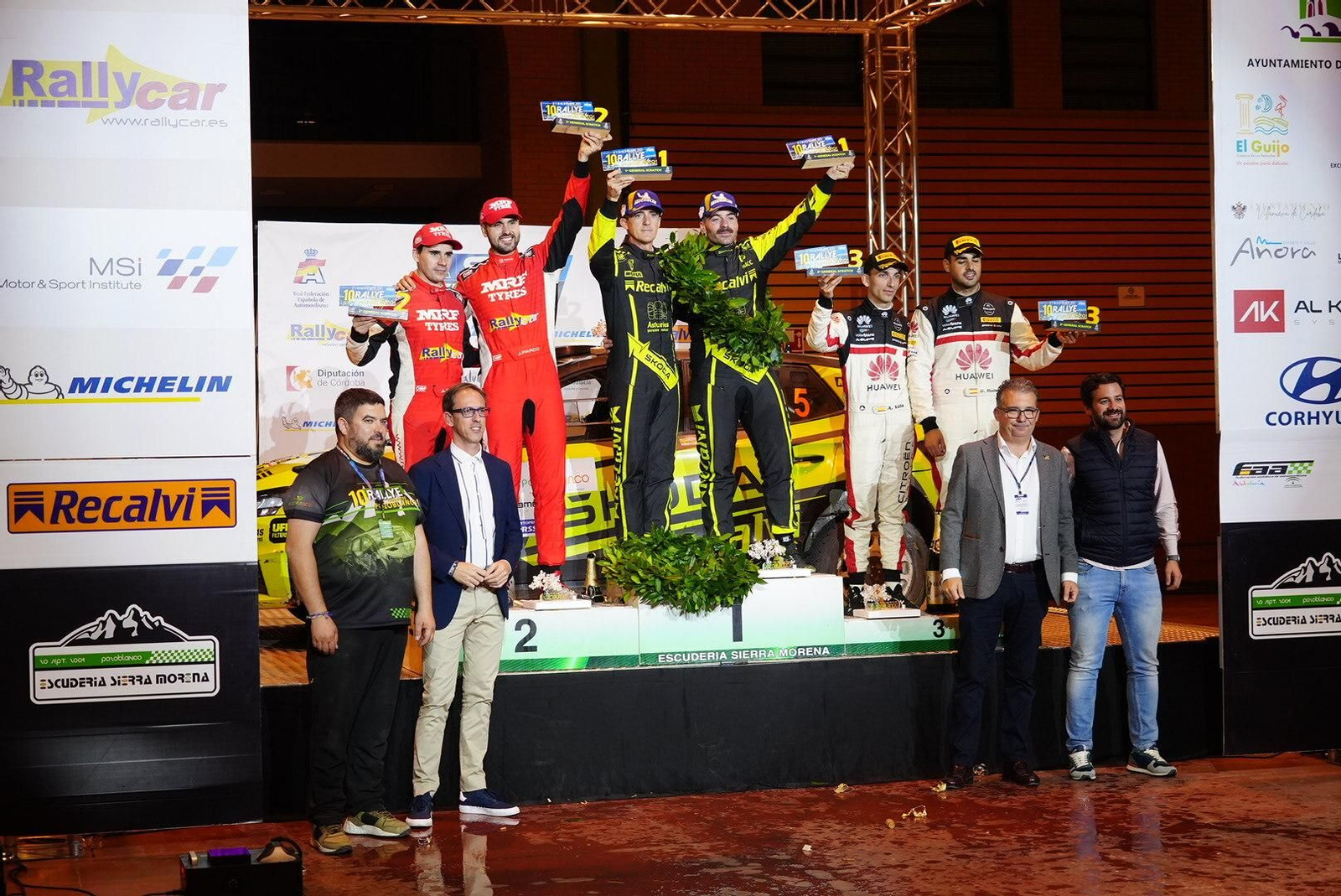 Las mejores imágenes de la entrega de premios del Rallye Ciudad de Pozoblanco
