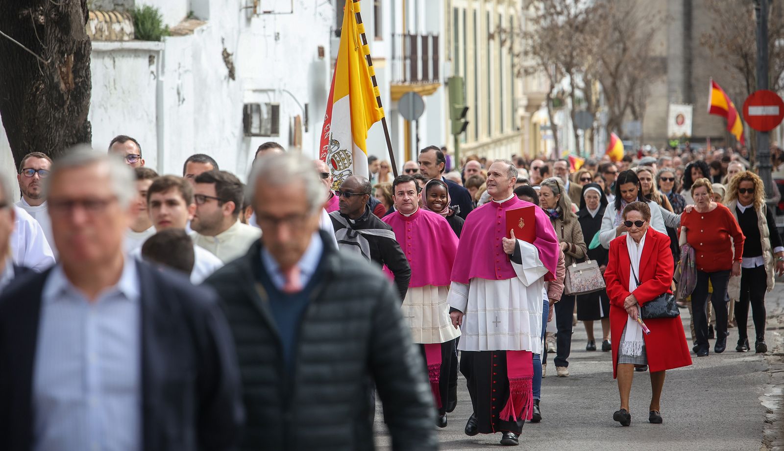 Procesión en Jerez para clausurar el Año Jubilar dedicado al Sagrado Corazón de Jesús