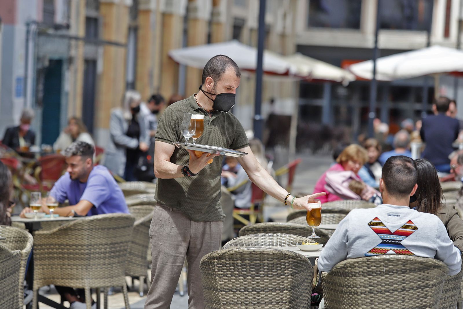La disminución de las restricciones ha desencadenado un desplome del paro en Huelva.