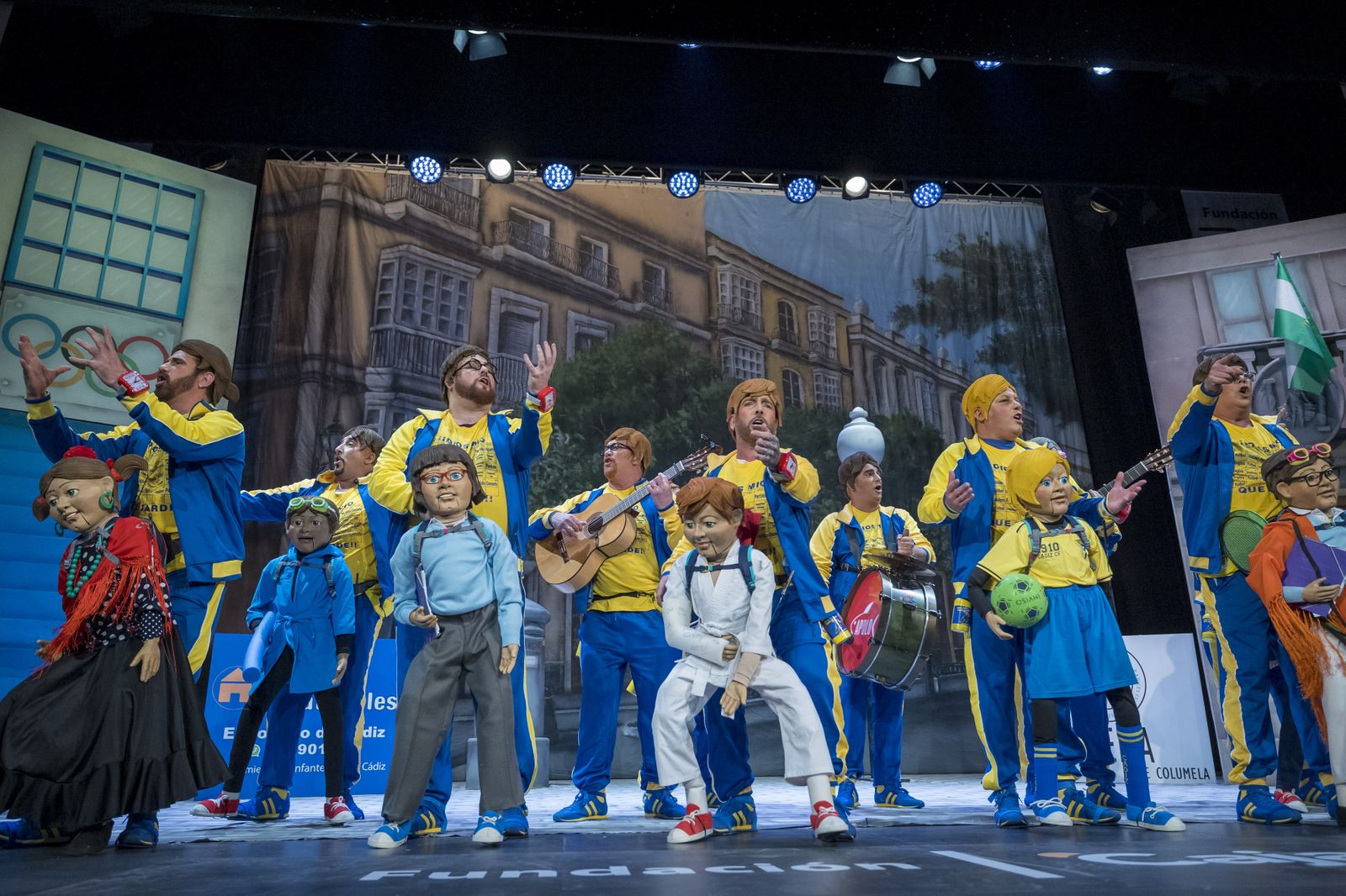 Chirigota 'Díos mío, qué tarde!!!'