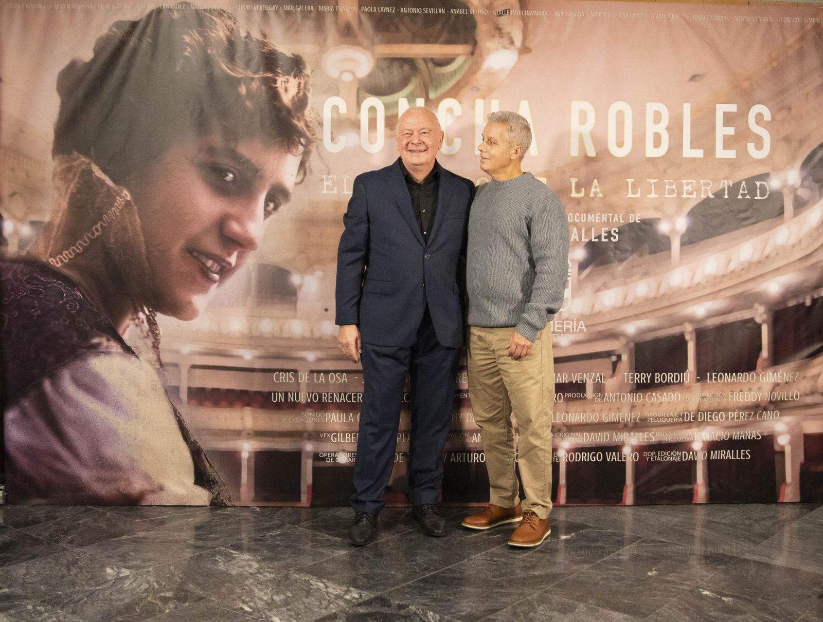 El estreno en Almería del largometraje documental "Concha Robles", en imágenes