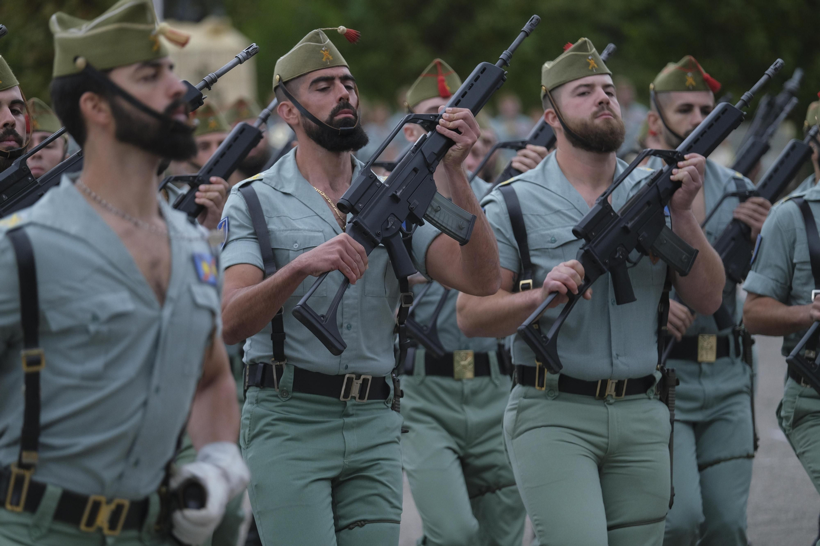 Sábado legionario, en fotos