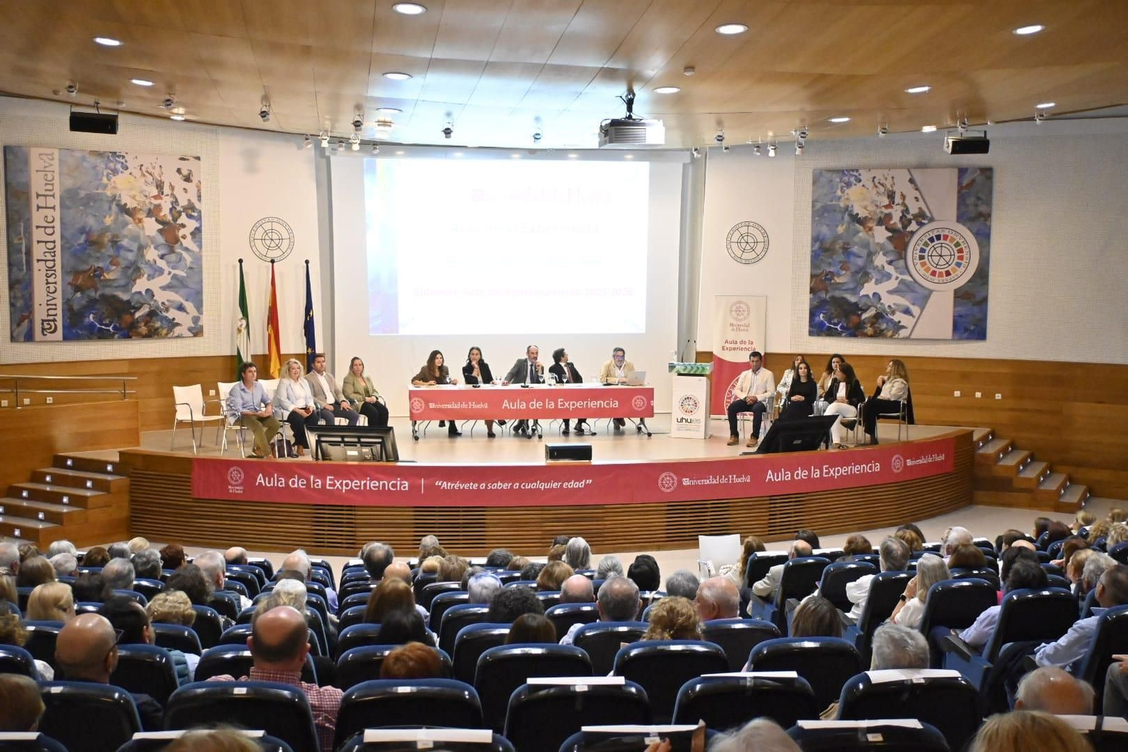 Inauguración del curso del Aula de la Experiencia.