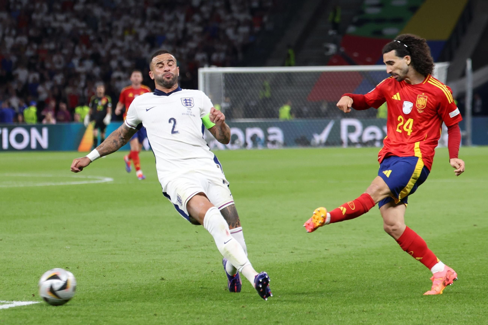 Las mejores fotos de la final España - Inglaterra