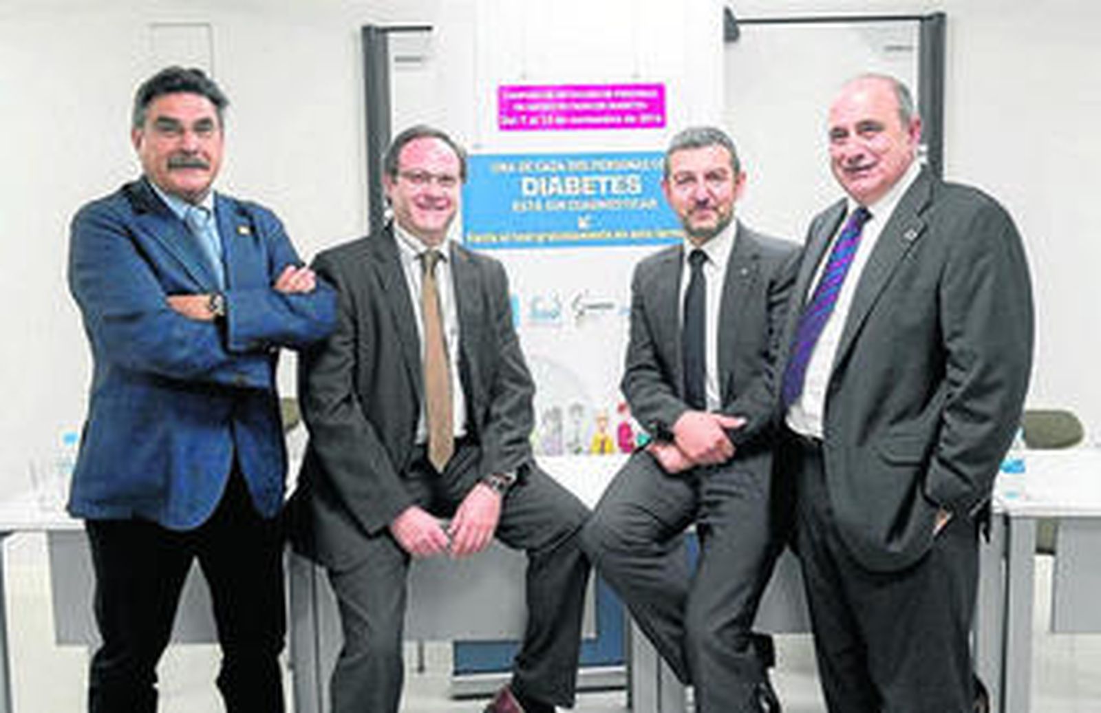 Representantes de las sociedades científicas implicadas en este proyecto.