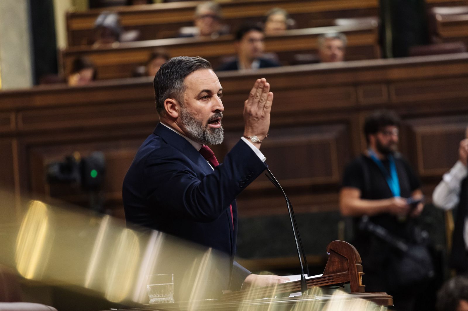 El líder de VOX, Santiago Abascal.