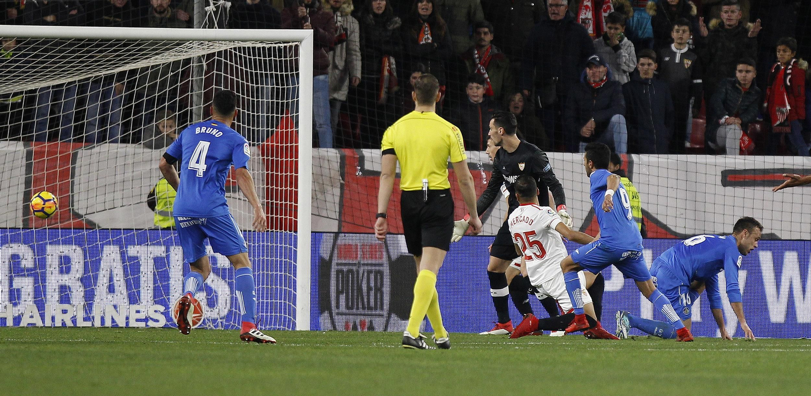 El Sevilla-Getafe en imágenes
