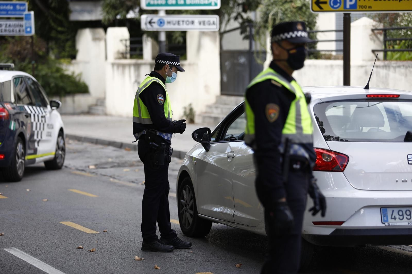 Así ha sido el primer día con toque de queda y confinamiento en Granada