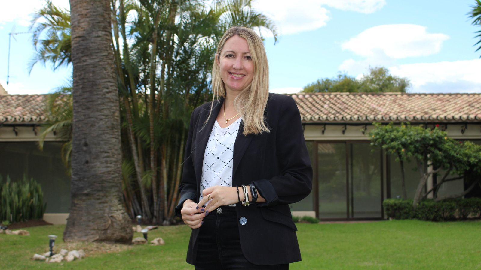 La directora del hotel de cinco estrellas Don Carlos, Sandra Caballé.