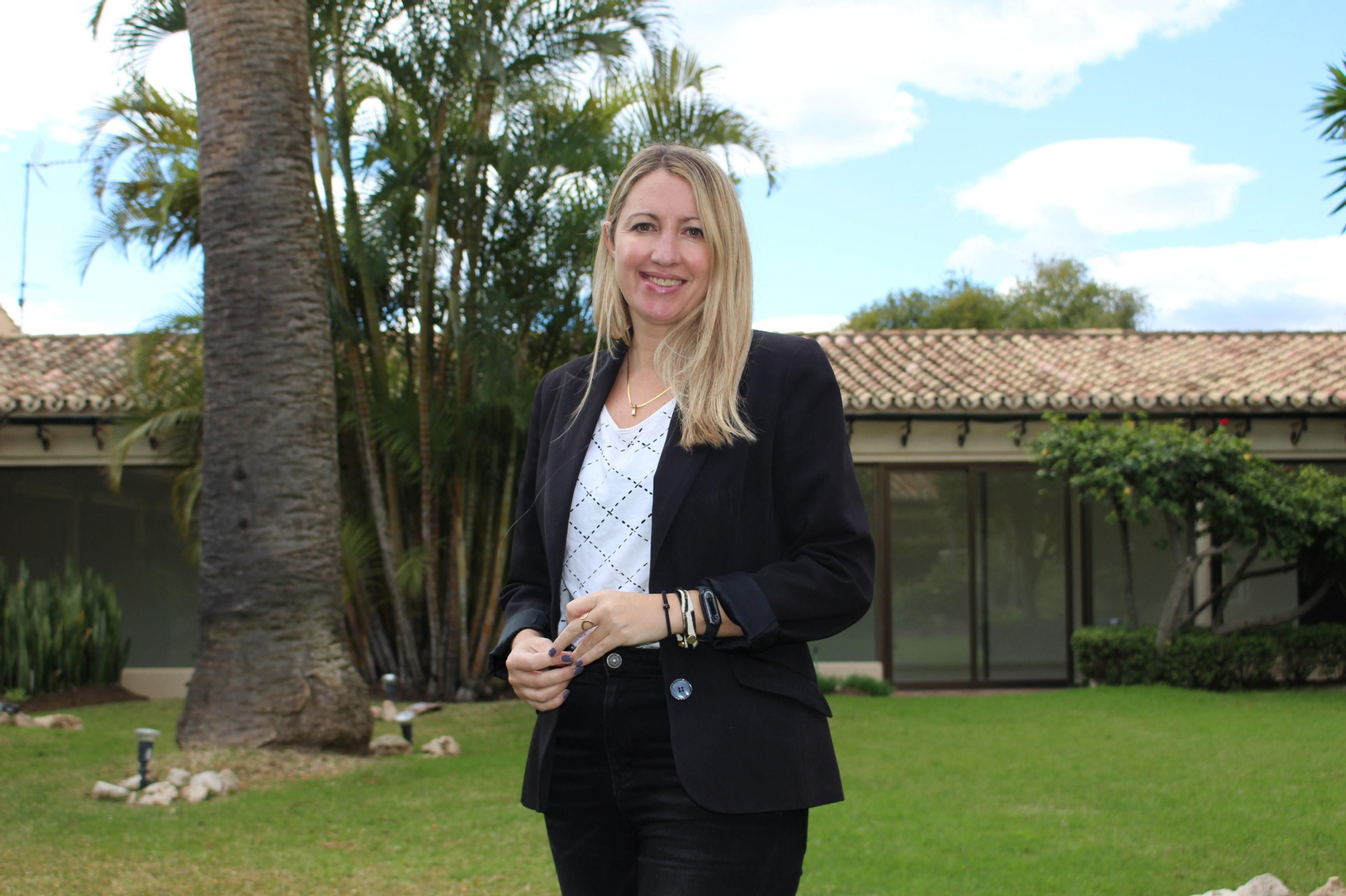 La directora del hotel de cinco estrellas Don Carlos, Sandra Caballé.