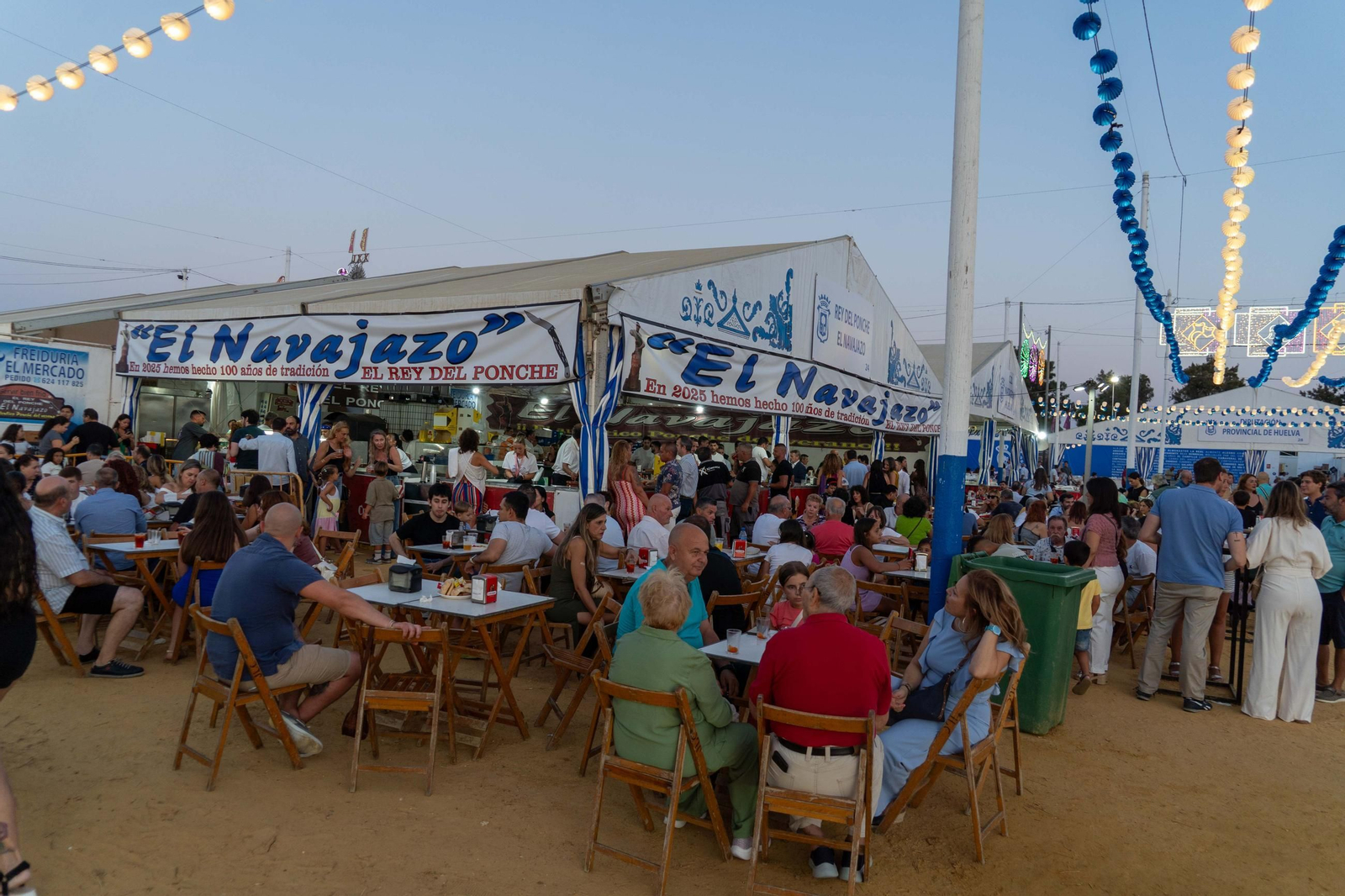 Colombinas 2025: Imágenes del ambiente el viernes 1 de agosto en las Fiestas Colombinas