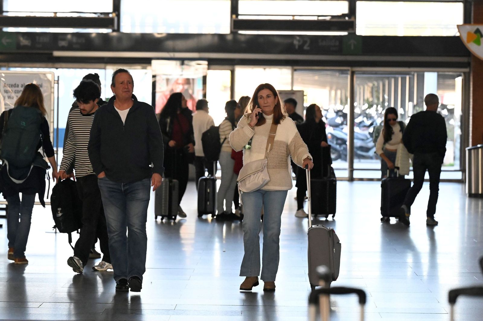 La estación de tren de Córdoba recupera la normalidad
