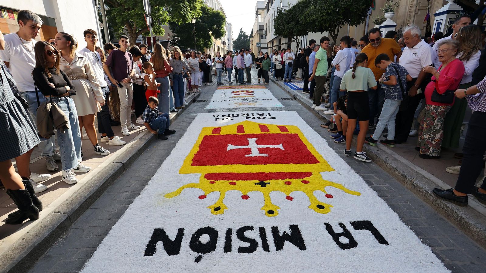 La procesión de la Patrona de Jerez en imágenes