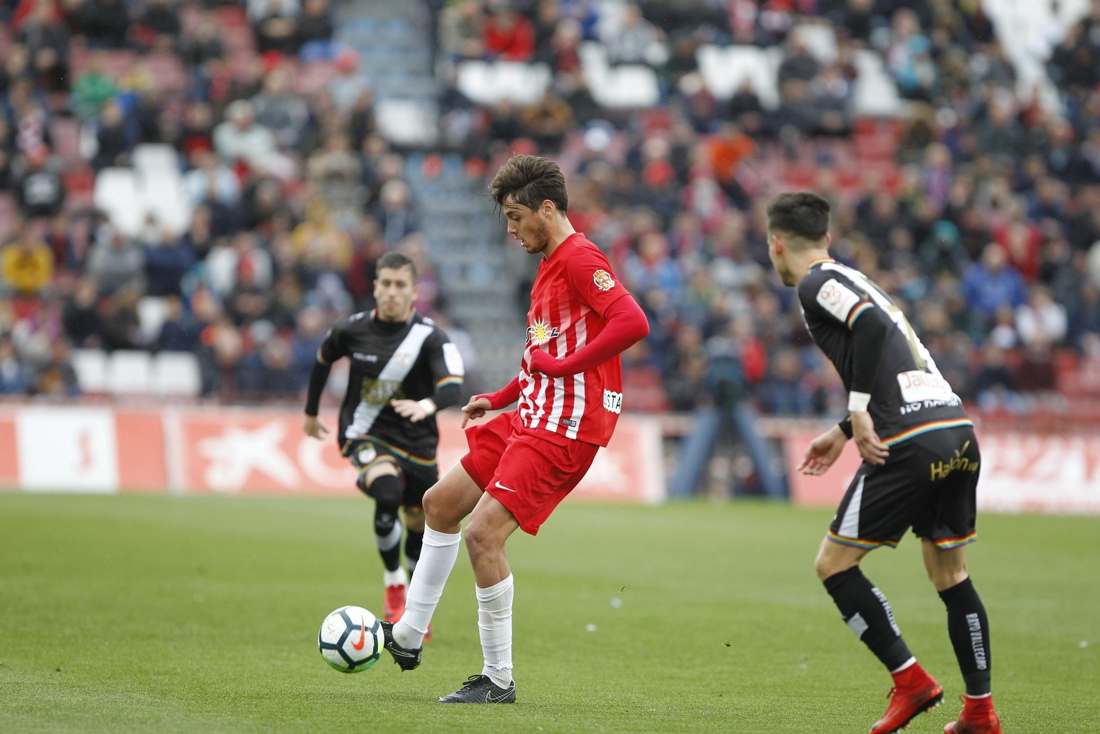 El UD Almería-Rayo Vallecano, en imágenes