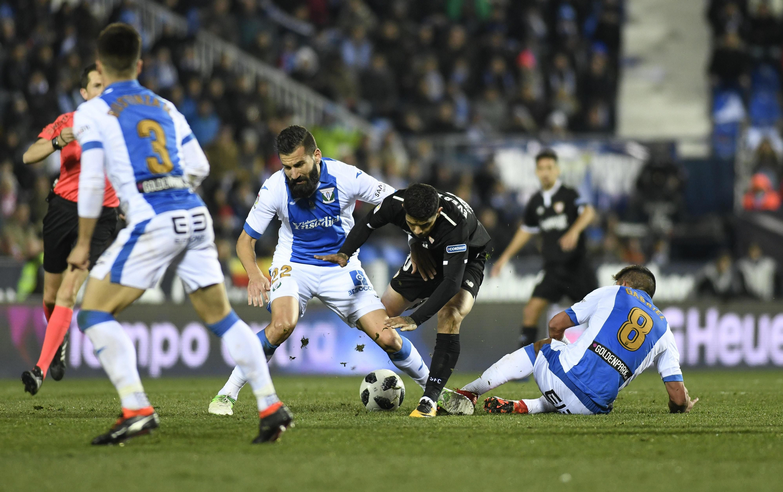 Las imágenes del Leganés-Sevilla de Copa