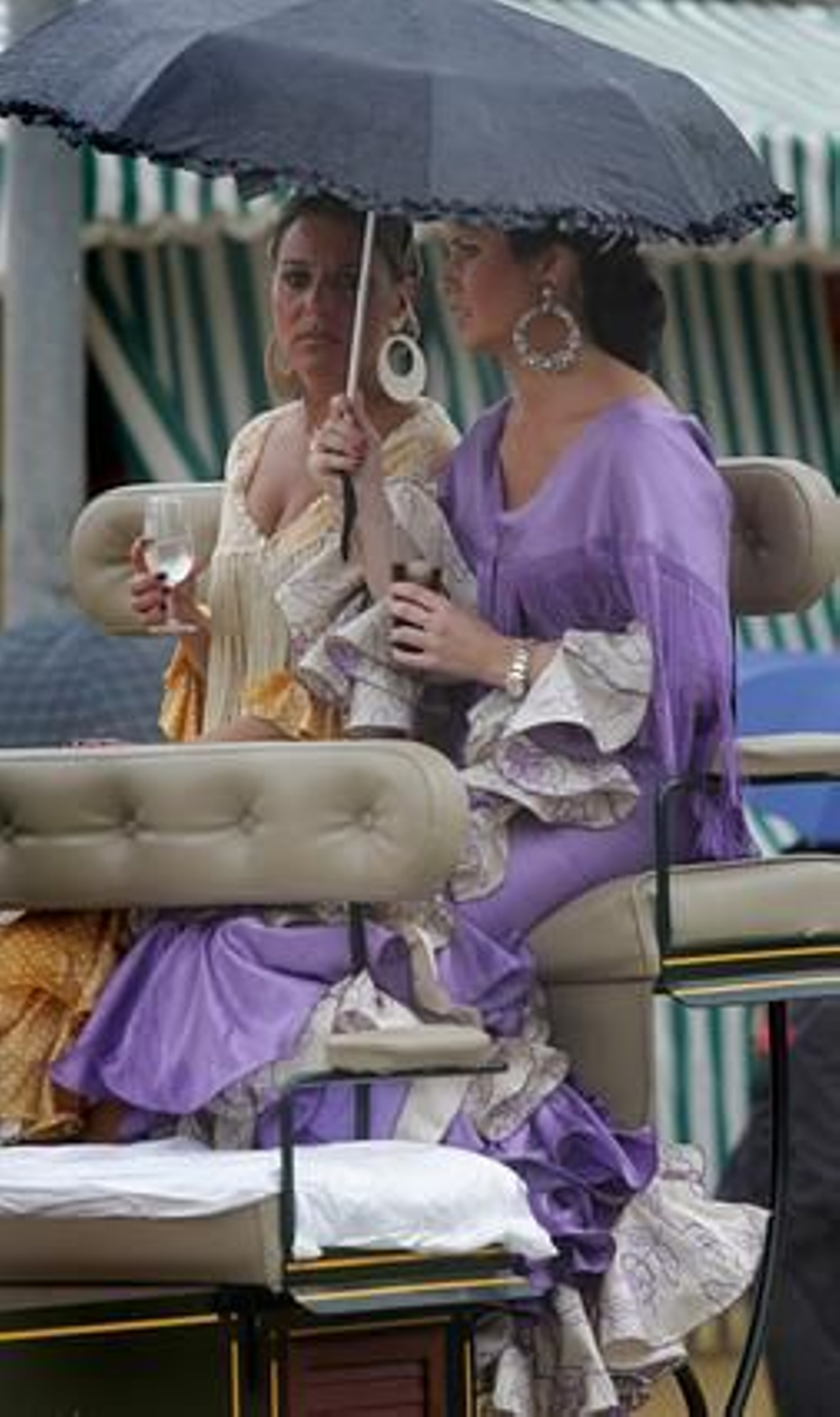 La lluvia no impidió la fiesta el Miércoles de Feria.

Foto: Belén Vargas