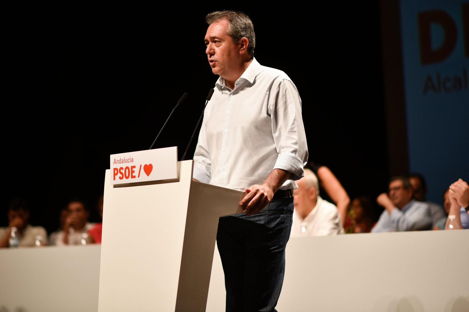 Juan Espadas, ante el comité director del PSOE.