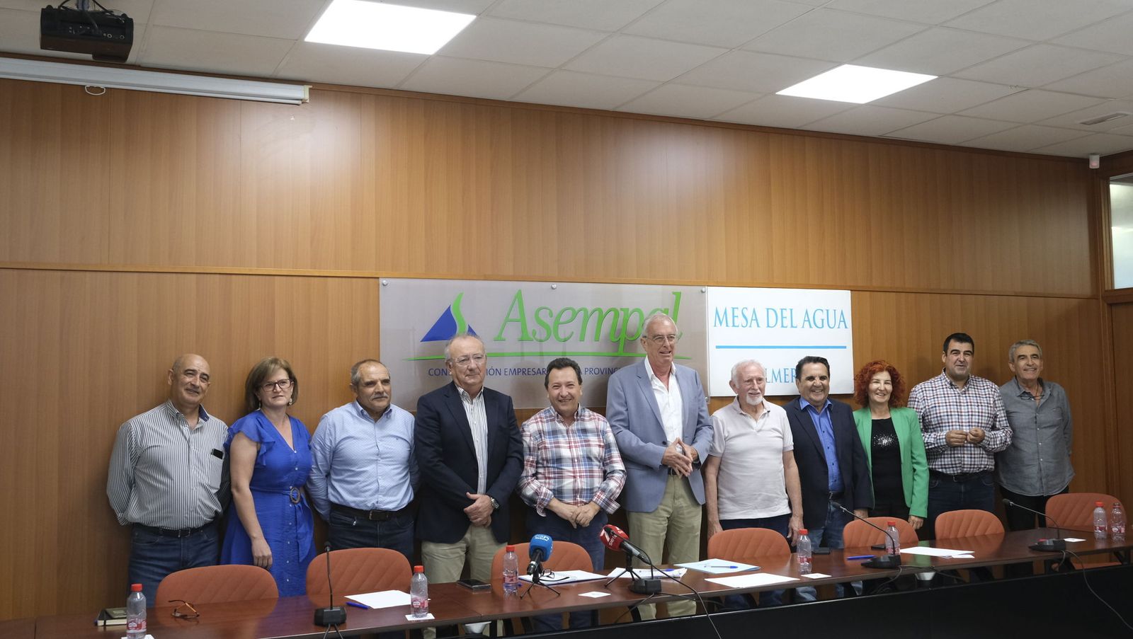 La Mesa del Agua se reunió el pasado lunes.