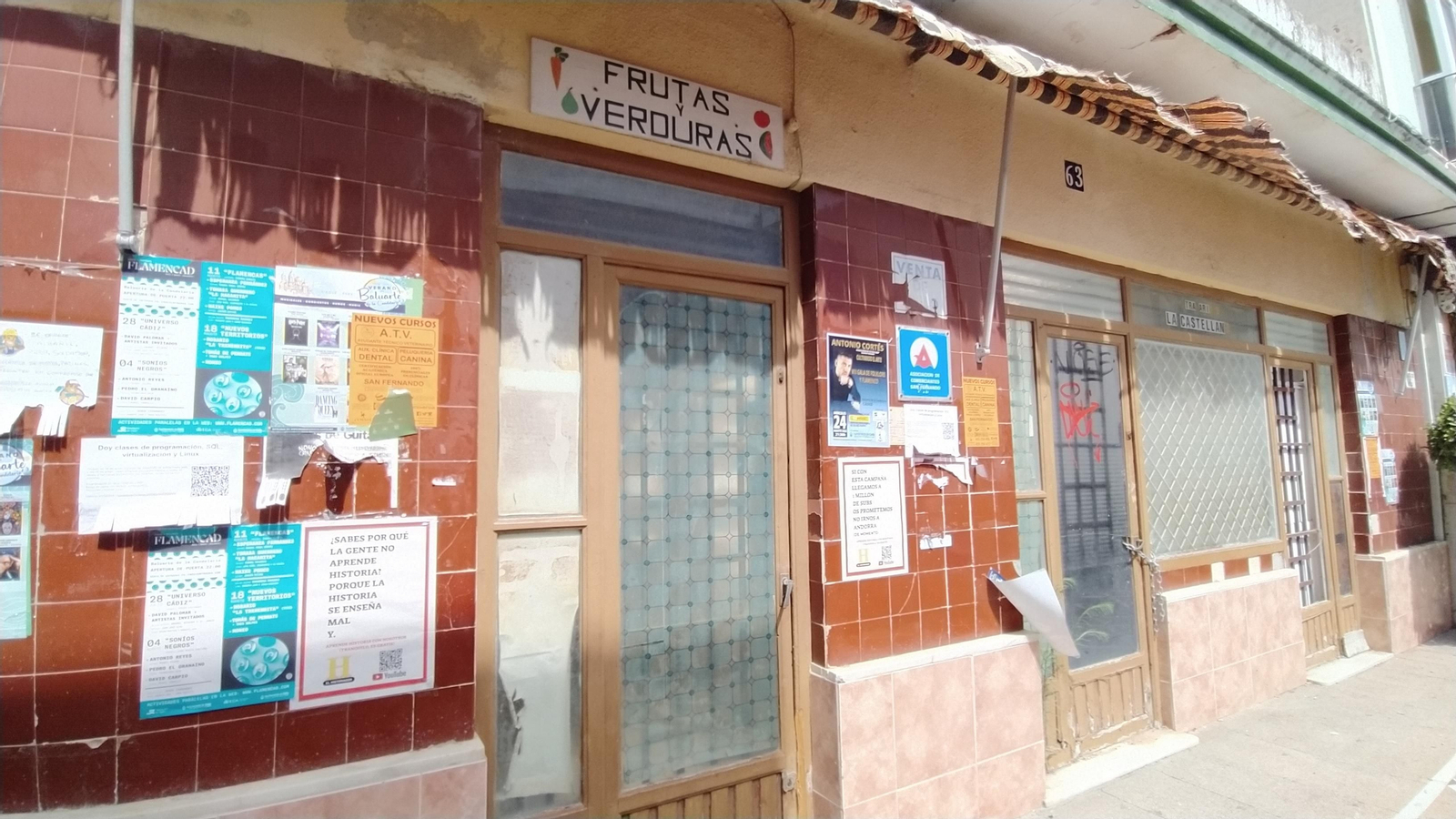 El catálogo gráfico de los locales cerrados del centro de San Fernando