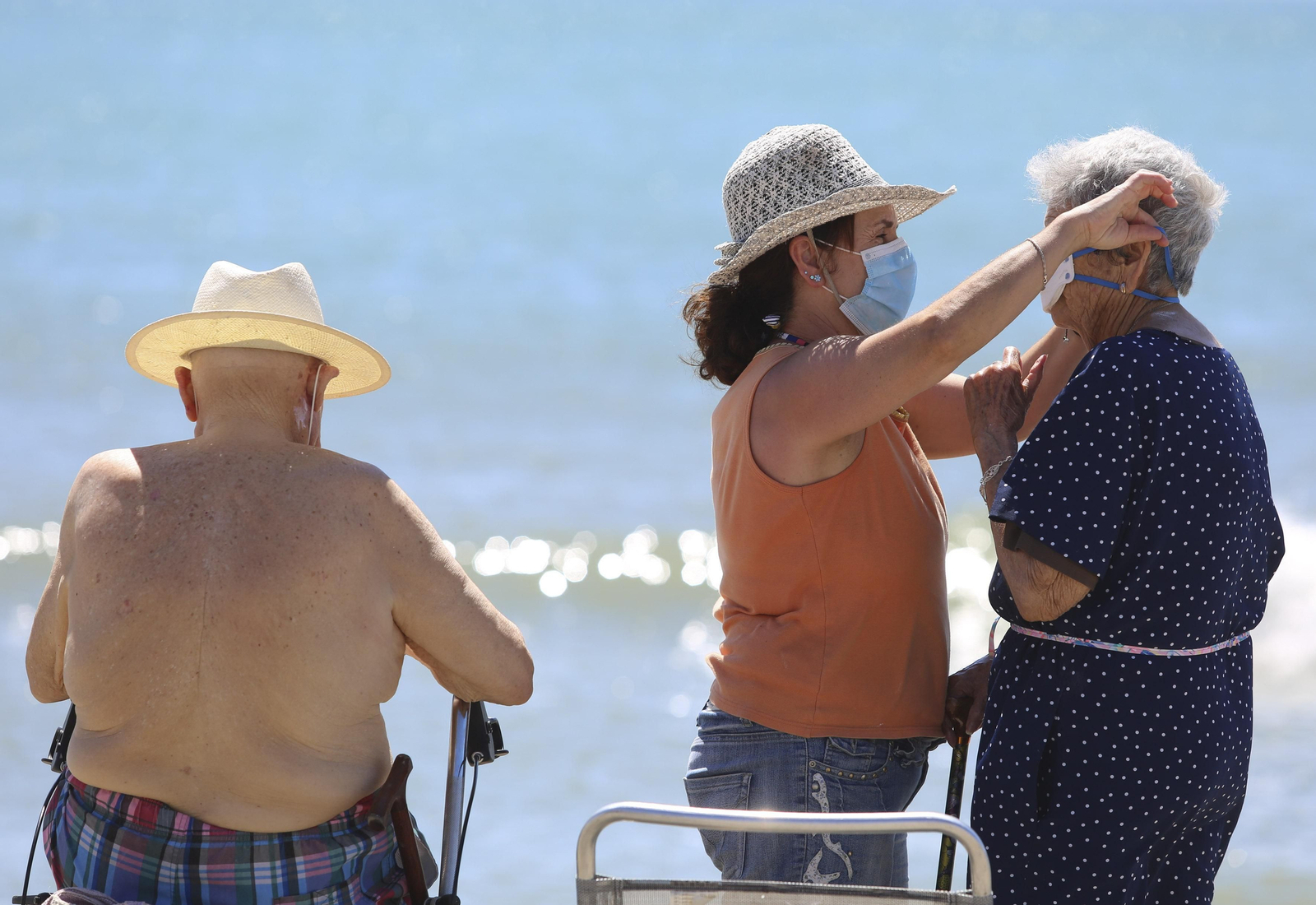 Fotos de la playa en Málaga, donde escapar del calor