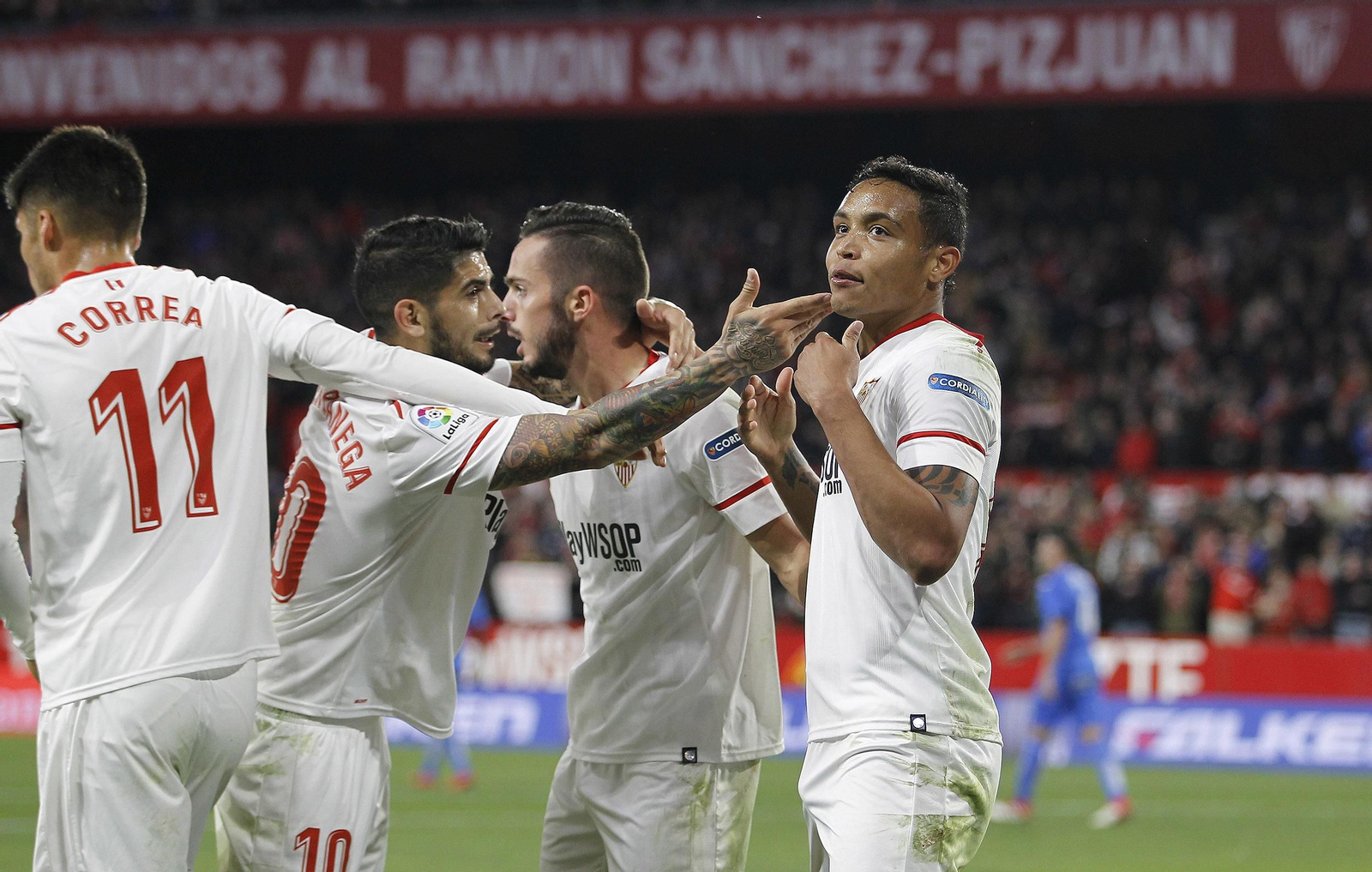 El Sevilla-Getafe en imágenes