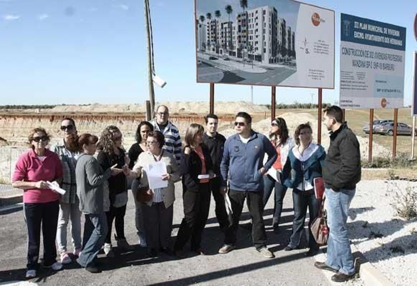 Los adjudicatarios de VPO exigen que se garantice la devolución de su dinero