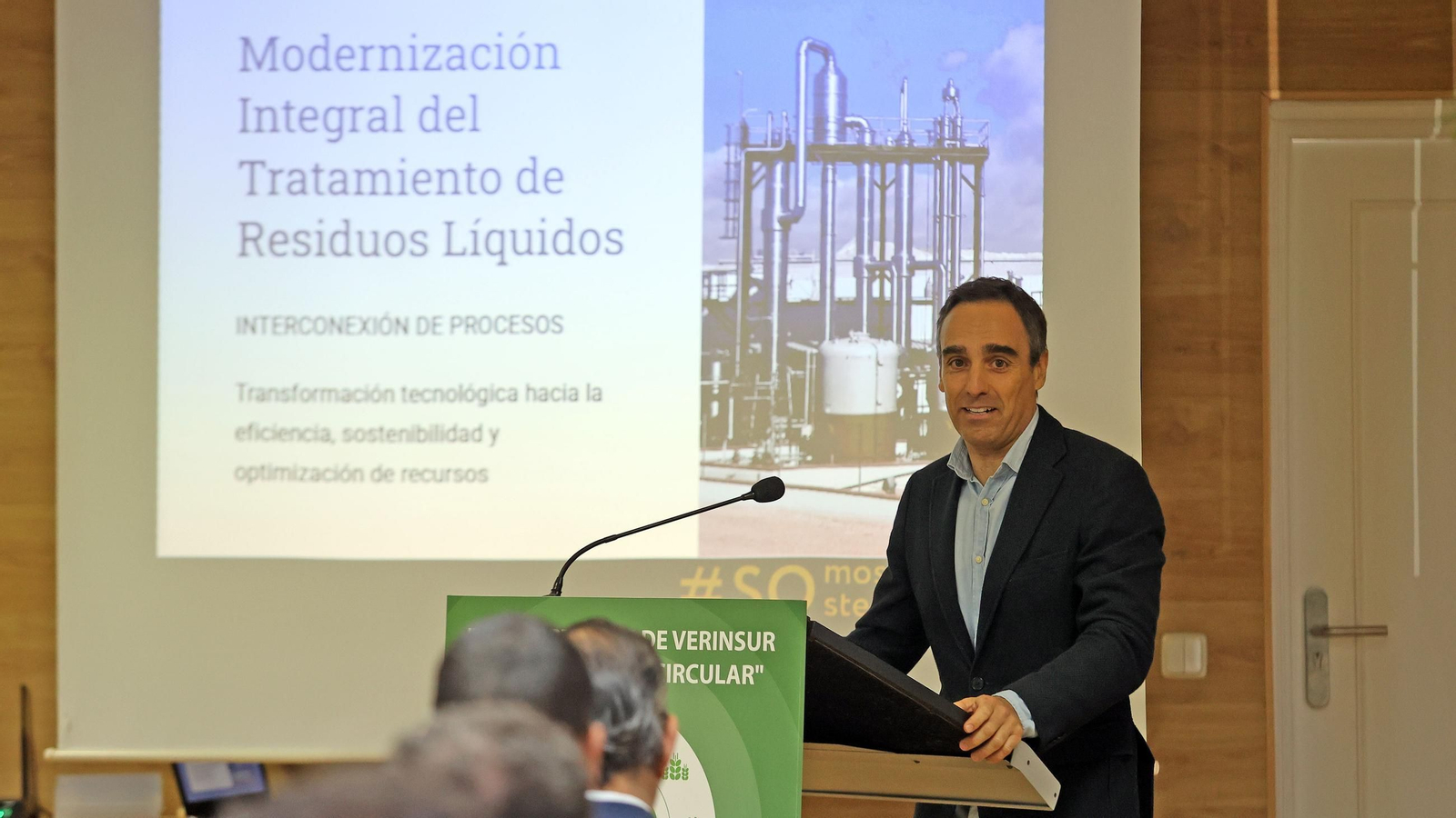 Imágenes de la jornada 'La aportación de Verinsur a la economía circular'